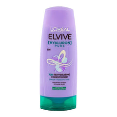 L’Oreal Paris Elvive Hyaluron Pure 72H Rehydrating Conditioner | Hyaluronic & Salicylic Acid | Lightweight Hydration