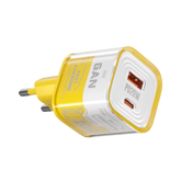 Login L-411 20W GAN Charger | PD & USB Ports | Crystal & PC Housing Include Cable