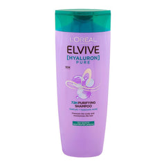 L’Oreal Paris Elvive Hyaluron Pure 72H Purifying Shampoo | Salicylic + Hyaluronic Acid for Oily Roots & Hydrated Lengths