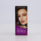 Samsol Hair Colour 45 Black Non Metallic Dye