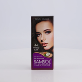 Samsol Hair Colour 44 Natural Black Non Metallic Dye