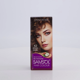 Samsol Hair Colour 42 Natural Brown Non Metallic Dye