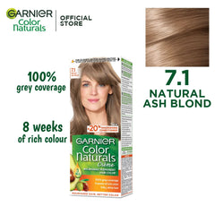 Garnier Color Naturals Crème Hair Color 7.1 Natural Ash Blonde