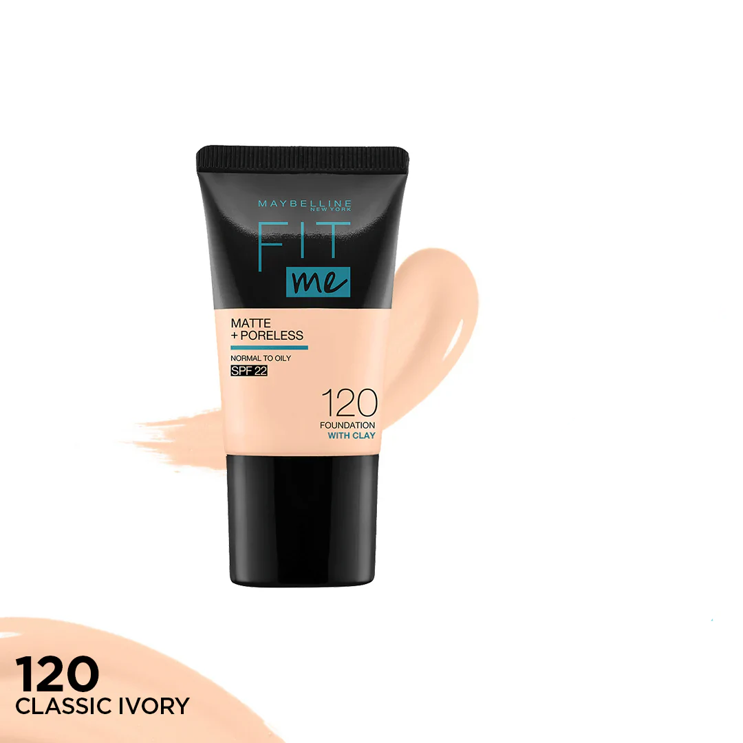 Maybelline Fit Me 120 Classic Ivory Mini – Matte & Poreless