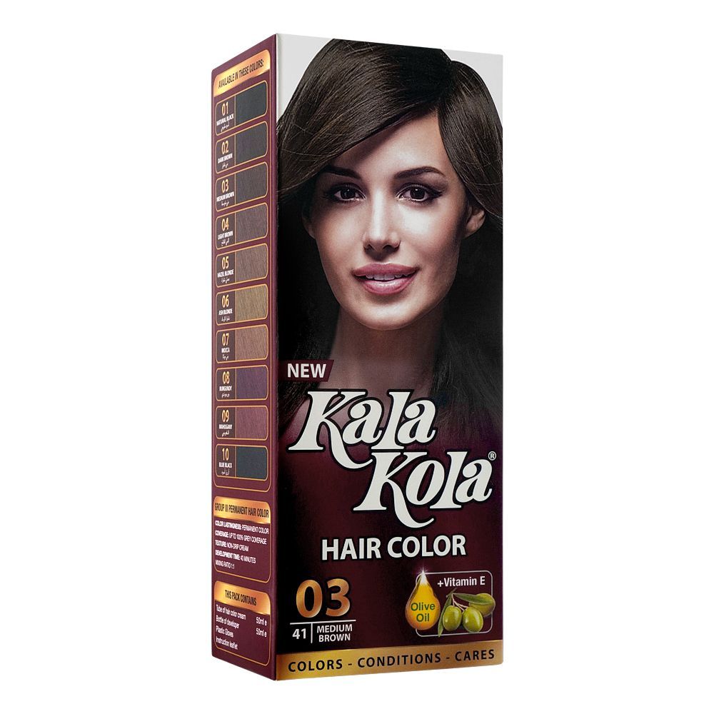 Kala Kola Hair Colour 41 Medium Brown