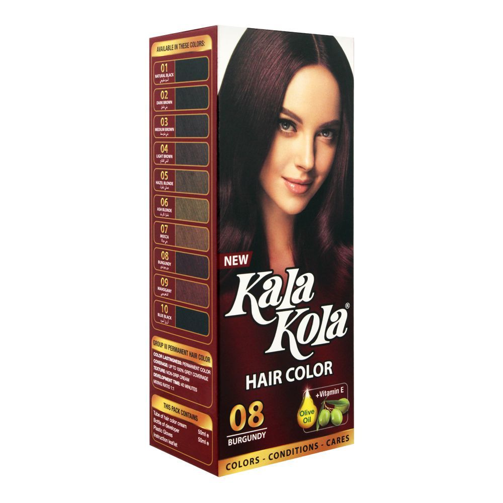 Kala Kola Hair Colour 08 Burgundy