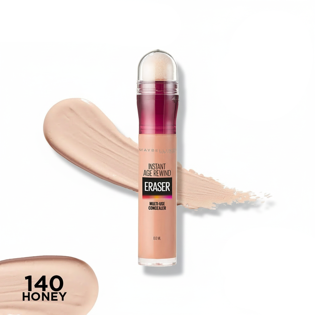 Maybelline Instant Age Rewind Concealer – 140 Honey | Warm Dark Circle Eraser