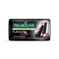 Palmolive Flawless Glow Soap – Charcoal Powder for Clear, Radiant Skin 145G