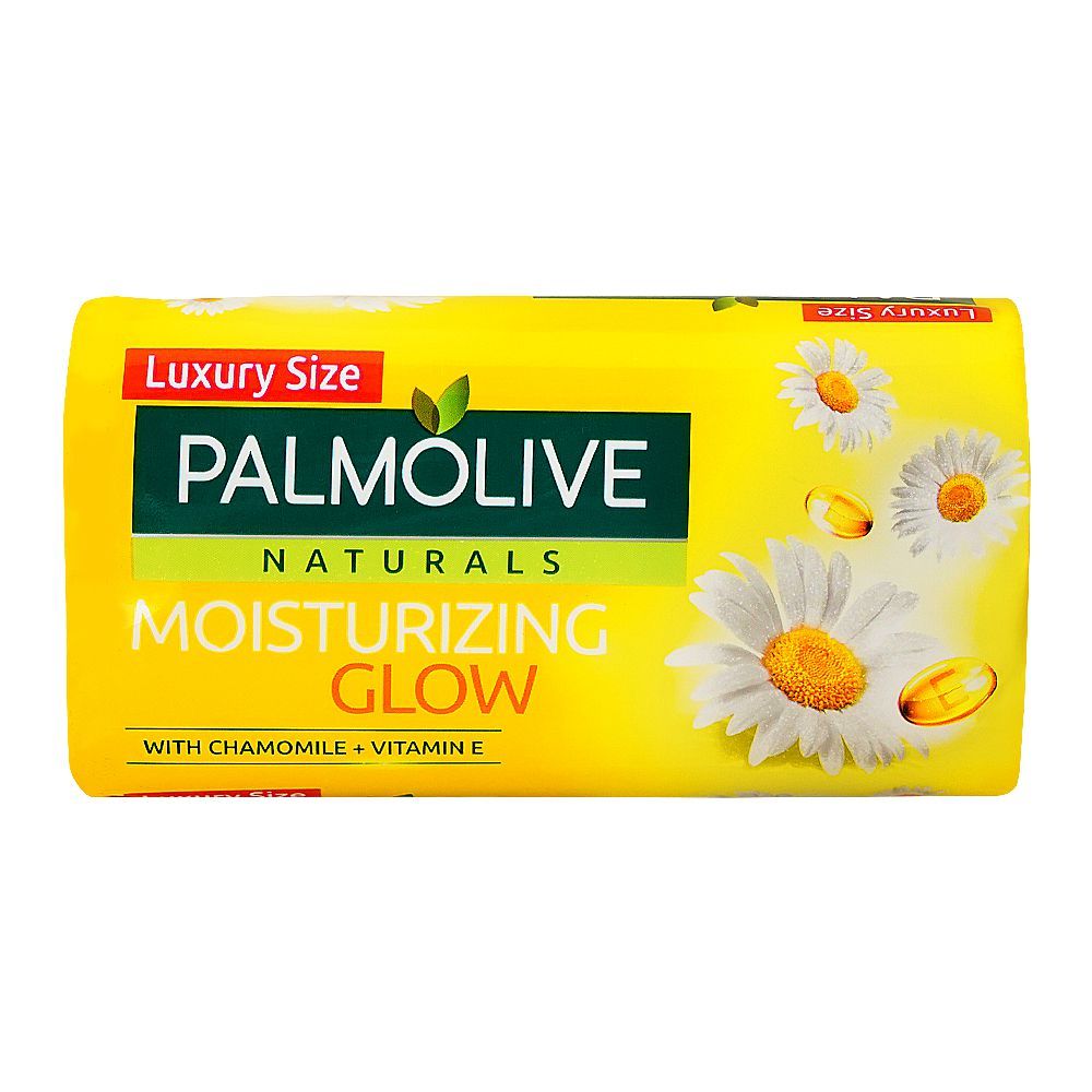Palmolive Moisturizing Glow Soap – Chamomile + Vitamin E for Soft Skin