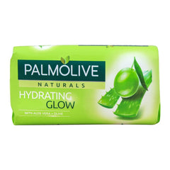 Palmolive Hydrating Glow Soap – Aloe Vera & Olive for Soft, Radiant Skin