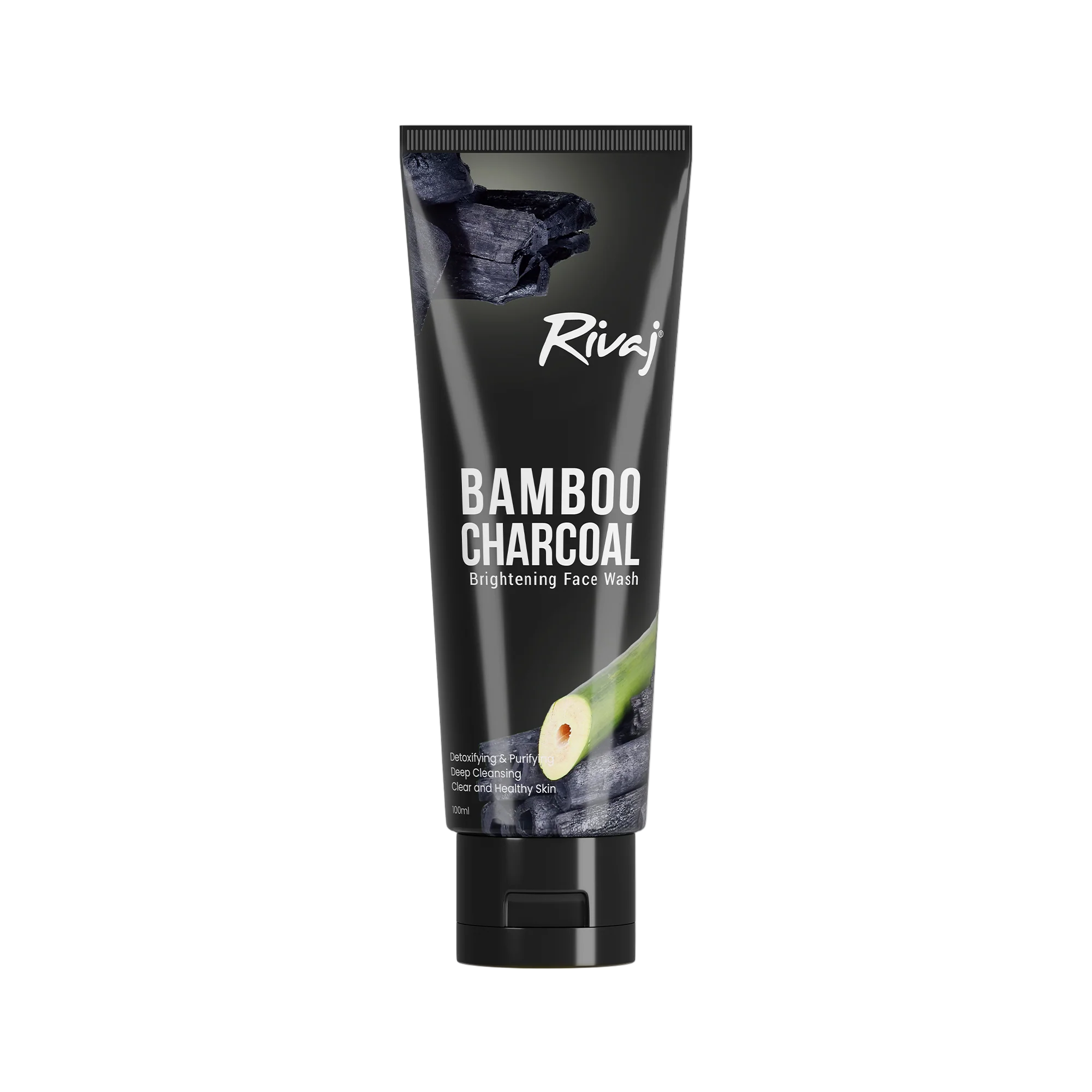 Rivaj Bamboo Charcoal Whitening Face Wash