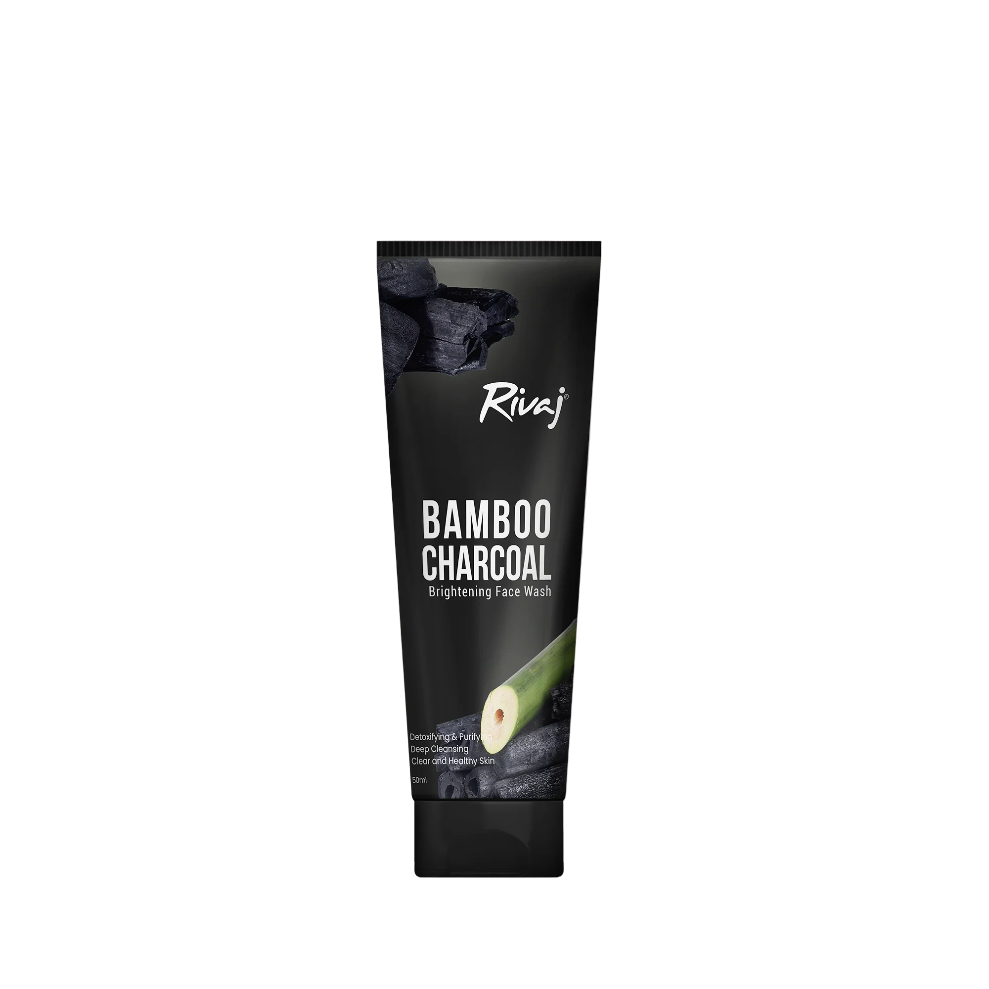 Rivaj Bamboo Charcoal Whitening Face Wash