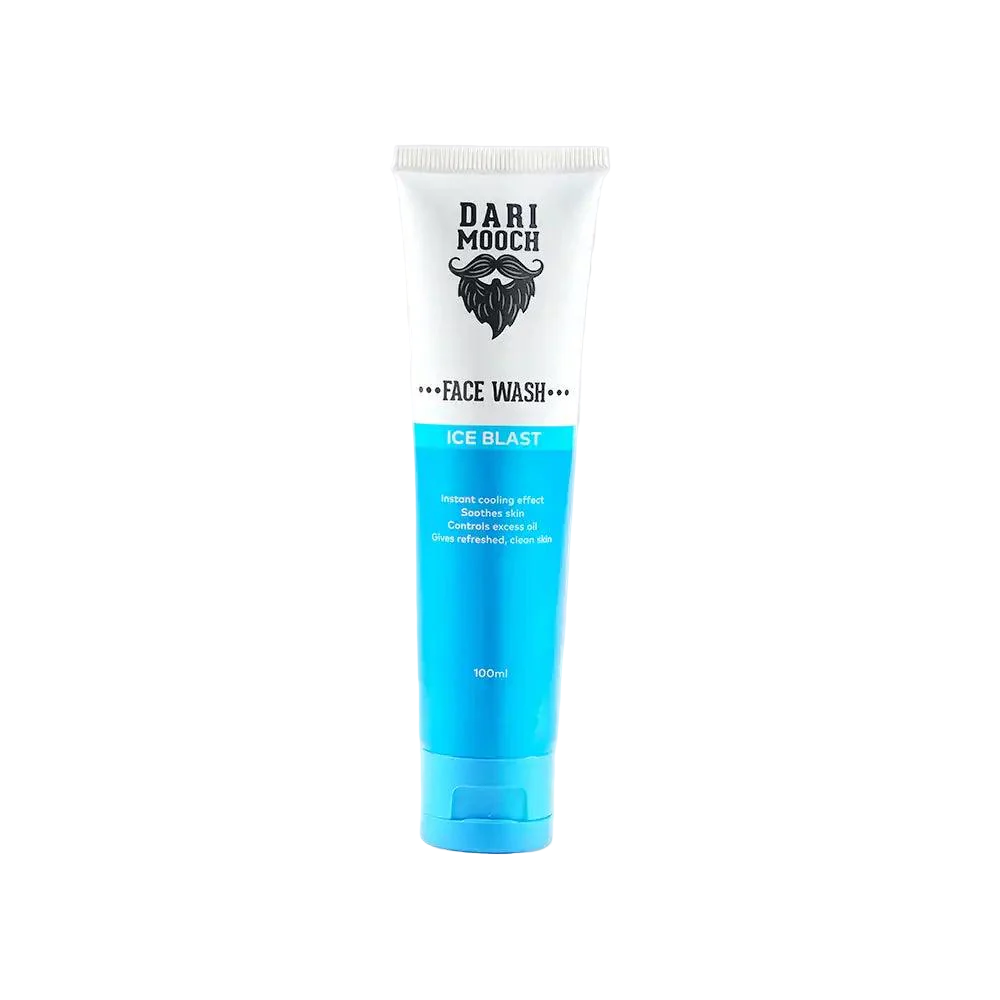 Dari Mooch Ice Blast Face Wash | Cooling, Refreshing & Hydrating Cleanse – 100ml