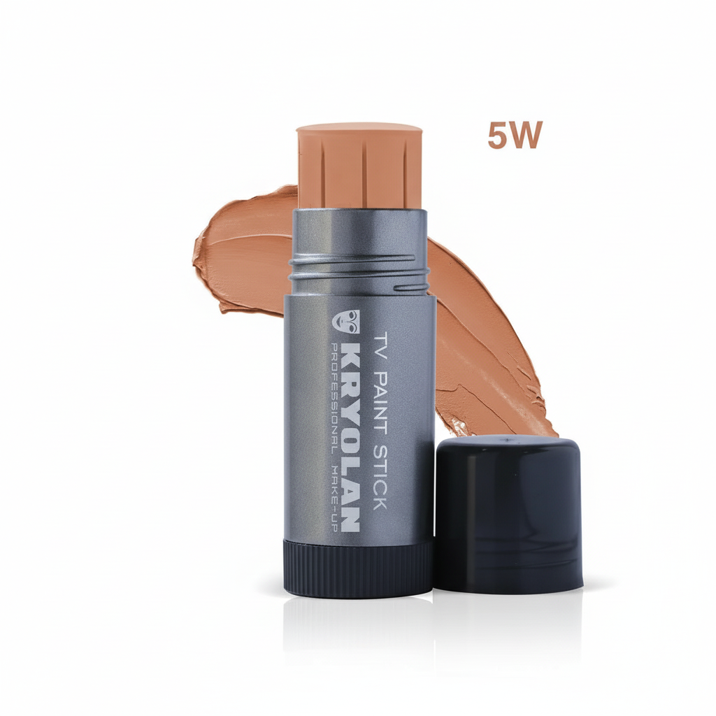 Kryolan TV Paint Stick 5W – Full Coverage Warm Foundation | Pro Makeup