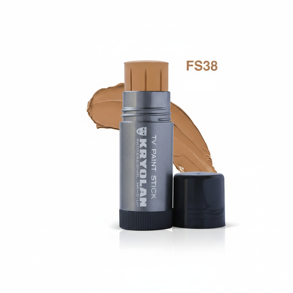 Kryolan TV Paint Stick FS38 | Professional Full-Coverage HD Foundation
