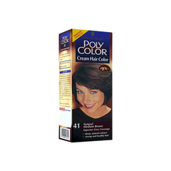 Poly Hair Color 41 Natural Medium Brown