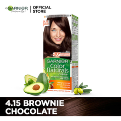 Garnier Color Naturals Crème Hair Color 4.15 Brownie Chocolate